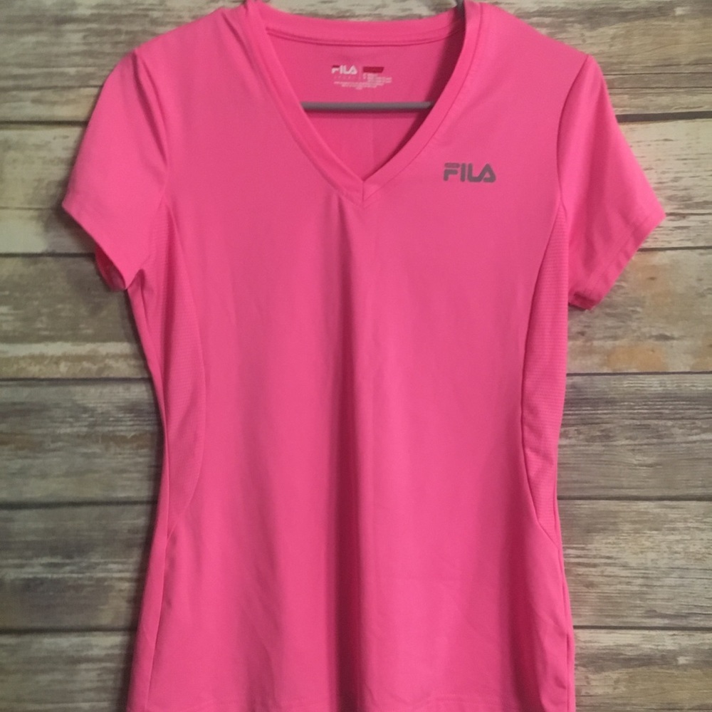 Pink Fila shirt